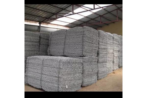 Kawat Gabion Wire Mesh Double Twisted Hexagonal Slope Protection
