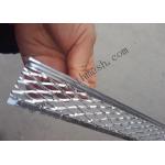 Aluminium Angle Bead 32mm Wing 3*10mm Hole 4mm Reinforce Flange for sale