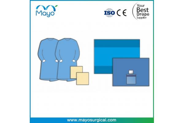 Customized Surgical Ophtalmic Drape Pack With Gown
