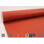 High Strength Silicone Coated Fiberglass Fabric For Flame Resistance Needs for sale