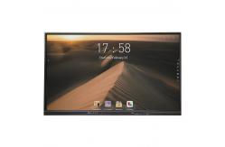 China 65 Inch 4mm Tempered Glass IR Interactive Whiteboard 4K DLED Screen supplier