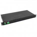 Low Insertion Rack Type  Fiber Optic PLC Splitter With Sc / Apc Connector for sale
