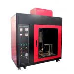 ISO9772 Lab Testing Equipment Horizontal And Vertical Flammability Tester With MCU Control for sale