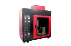 China ISO9772 Lab Testing Equipment Horizontal And Vertical Flammability Tester With MCU Control supplier