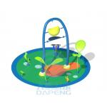 50 ㎡ Children Aqua Park Design With Water Splash Pad, Spray Park With EPDM Floor for sale