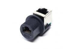 China RCP-5SPFFV-SCU7001 Amphenol LTW Modular Coupler Connector Jack 8p8c RJ45 supplier