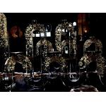 Decorative Exquisite Multiarm   K9 Crystal Candle Holder for sale