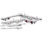 100W-500W Lighting Bus Duct Surface Mounted IP54 Busbar Lighting System for sale
