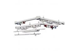 China 100W-500W Lighting Bus Duct Surface Mounted IP54 Busbar Lighting System supplier