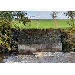 Woven Wire Mesh Galvanized Gabion Boxes 1m X 1m X 1m For River Protection for sale