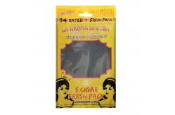 China Custom Print Ziplock Cigar Packaging Bags Cigar Humidified Plastic Pouches With Hydrating Layer ﻿ supplier