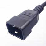 C20 C21 Extension Power Cord UL Certificated Customised Cable Connector for sale