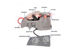 China Auto Turntable Tape Dispenser Zcut 870 25mm Width	ABS Material supplier
