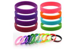China Customized Silicone Accessories Elastic Rubber Silicone Bracelets FDA supplier