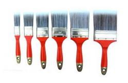 China Tapered Polyester Synthetic Filament Brush Wall Painting Design Brush supplier