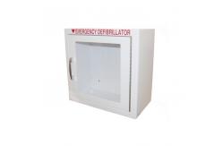 China Customized Metal Material AED Defibrillator Cabinets With / Without Alarm supplier
