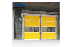China Galvanized Fabric High Speed Roller Shutter Door 6X6m Fast Action 60Hz supplier