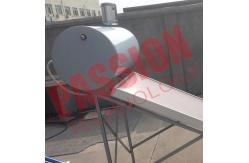 China 150L Solar Panel Hot Water Heater , Solar Assisted Water Heater Blue Titanium supplier