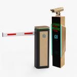 Smart Parking System LPR Parking Controller with Integrated LED and ANPR Camera for sale