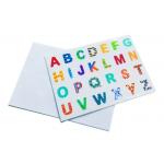 Eco Friendly TPE Sticker Magnetic Letters Alphabet Static NO Glue for sale