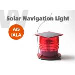3nm-5nm Visibility Solar LED Marine Lantern IALA Red Flashing for sale