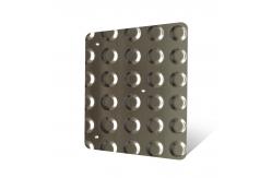 China 2b Finish Stainless Steel Checker Sheet With Flat Round Projections supplier