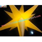 Special PVC coated nylon material Party Inflatable Light Decoration / Inflatable LED star for sale