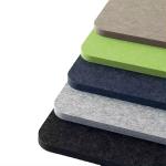Decorative Sound Proofing Polyester Fiber Acoustic Sound Insulation Panel Pet Acoustic Felt Panels For Office for sale