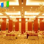 Decorative Acoustic Room Dividers Folding Partition Wall Divding For Restaurant for sale