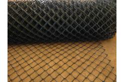 China 6ft Diamond Chain Link Fence Mining Hook Net 80x80mm supplier