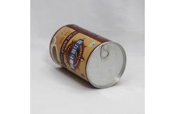 China Cylinder Brown Paper Can Packaging for Instant Coffee / Milk Powder / Nuts OEM supplier