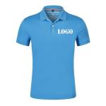 200 gsm Short Sleeve Tee Shirt , Polyester Casual Style Golf Polo T Shirts for sale