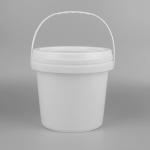 5L PP Polypropylene Small Chemical Bucket Round With Handles