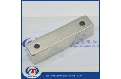 China Neodymium magnets with straight holes supplier