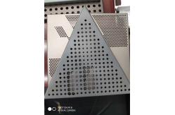 China Customized 0.3mm Aluminum Perforated Panel Round Hole Square Hole Slotted Hole supplier