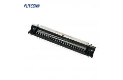 China 100 Pin SCSI Connector Female DIP Right Angle PCB MDR Connector supplier