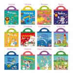 Removable Toddler Sticker Books Educational Learning Toys Children Sticker Book for sale