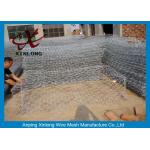 80*100 Hot Dipped Galvanized Gabion Wall Cages Gabion Baskets For Bank Protection for sale