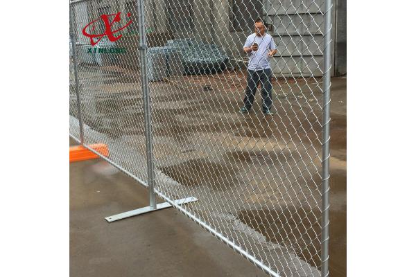 Canada Convenient Installation Temporary Fence For Construction Site