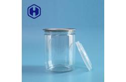 China Empty Transparent Plastic Can Packaging 280ml Small Sea Food Fish Shrimp Pickle supplier