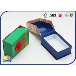 Eco Friendly Customized Recycles Hinged Lid Gift Box 4C Printed Matte Lamination