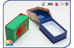 China Eco Friendly Customized Recycles Hinged Lid Gift Box 4C Printed Matte Lamination supplier