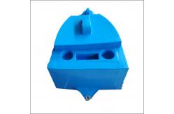 China Small Floating Drink Holder For Pool Boat Shaped Thick Nylon Rope Tied supplier