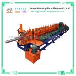 Metal 75mm Shaft 5.5kw Gutter Forming Machine for sale