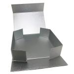 Customized Magnetic Folding Gift Box Luxury Golden Silver Black Box for sale