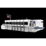 Corrugated Cardboard  G6-0920 All Computer Controled Pressure Free Feed Structure Lead Edge Vacuum Transfer 4 Color Printer + Slotter + Die Cutter + Vibrator + Stacker for sale