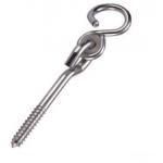 Carbon Steel Swing Hanger Hook Screw Bolt Pig Nail Type Swing Hardware for sale