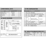 128*64 Graphic LCD Module With PCB St7920/St7921 FSTN Monochrome Industrial Display