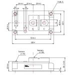 IGBT Power Module 1MBI300SA-120 1-Pack IGBT 1200V 1x300A FUJITSU IGBT Power Module for sale