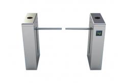 China 1.2mm Thickness SS304 RFID Reader Drop Arm Turnstile supplier